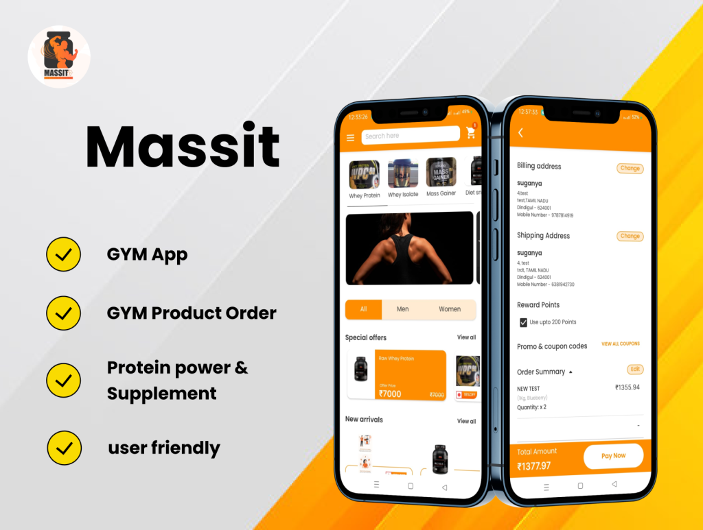Project-Massit -app