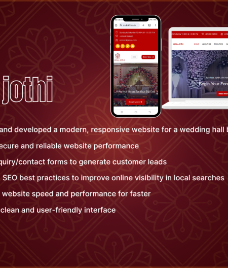Arul Jothi Portfolio