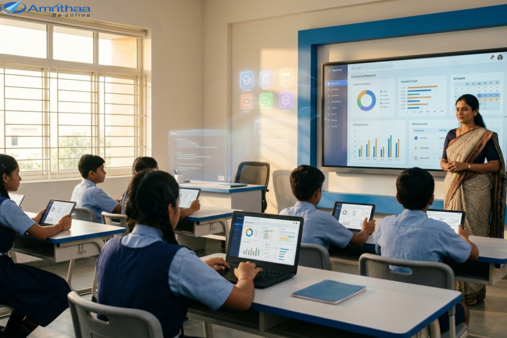 How to Develop an Online Learning Platform for Schools – Amrithaa