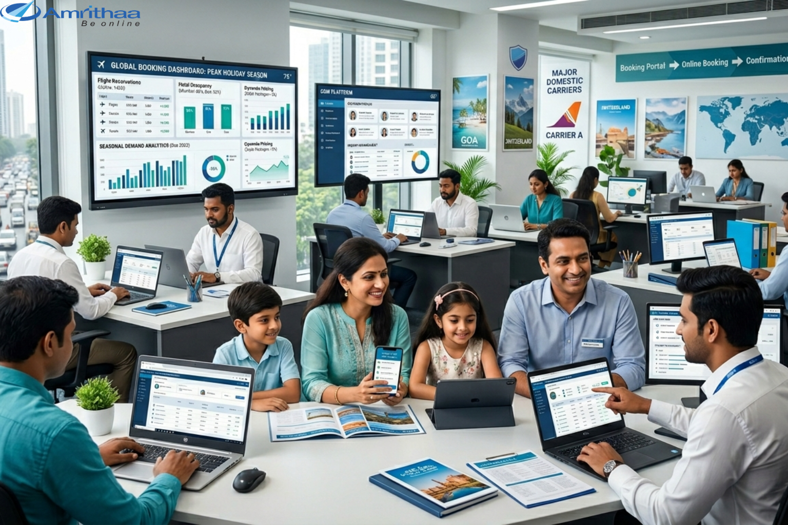 Managing Seasonal Travel Demand Using Digital Systems