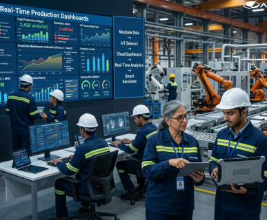 Monitoring Factory Performance In Real Time