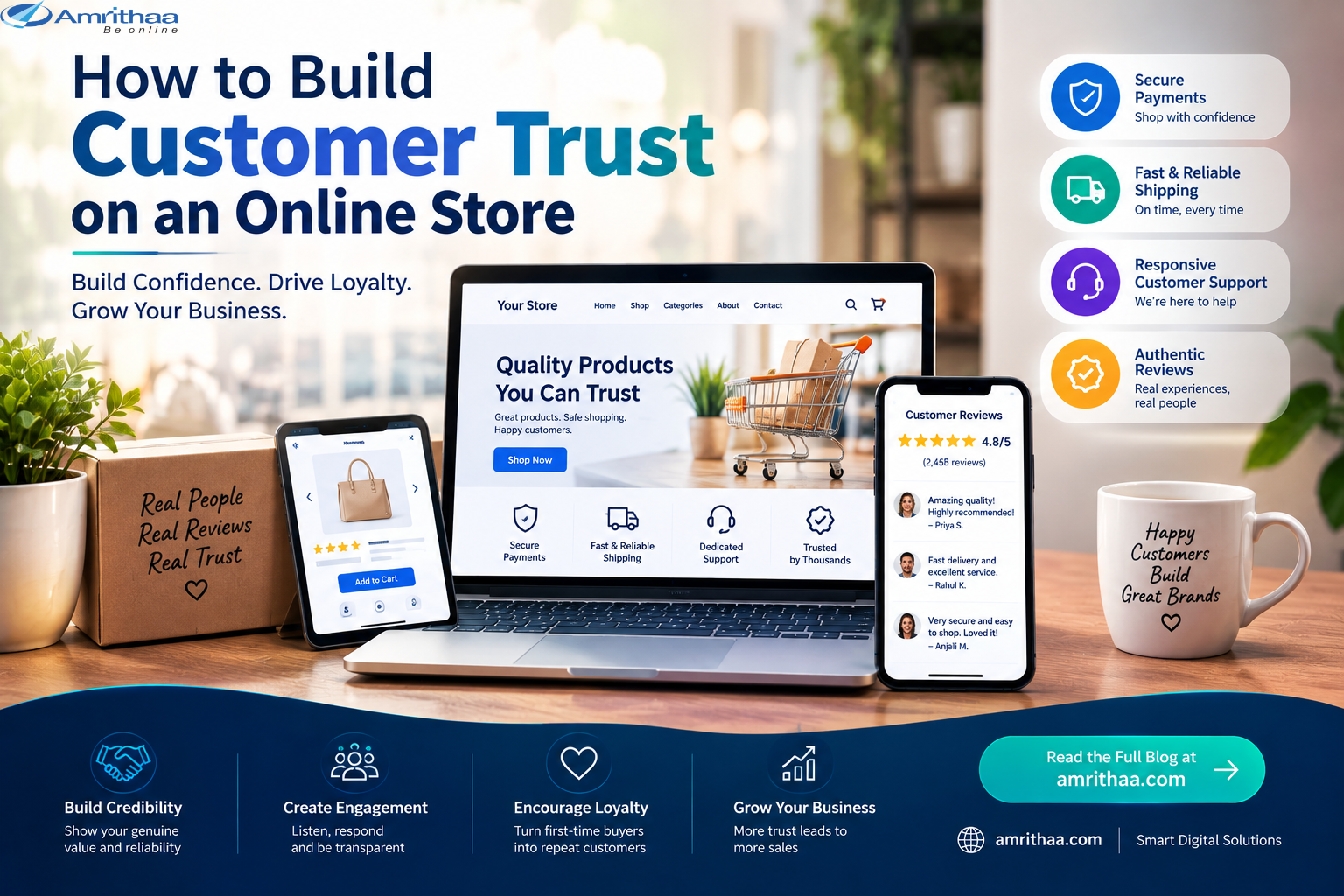 How To Build Customer Trust On An Online Store