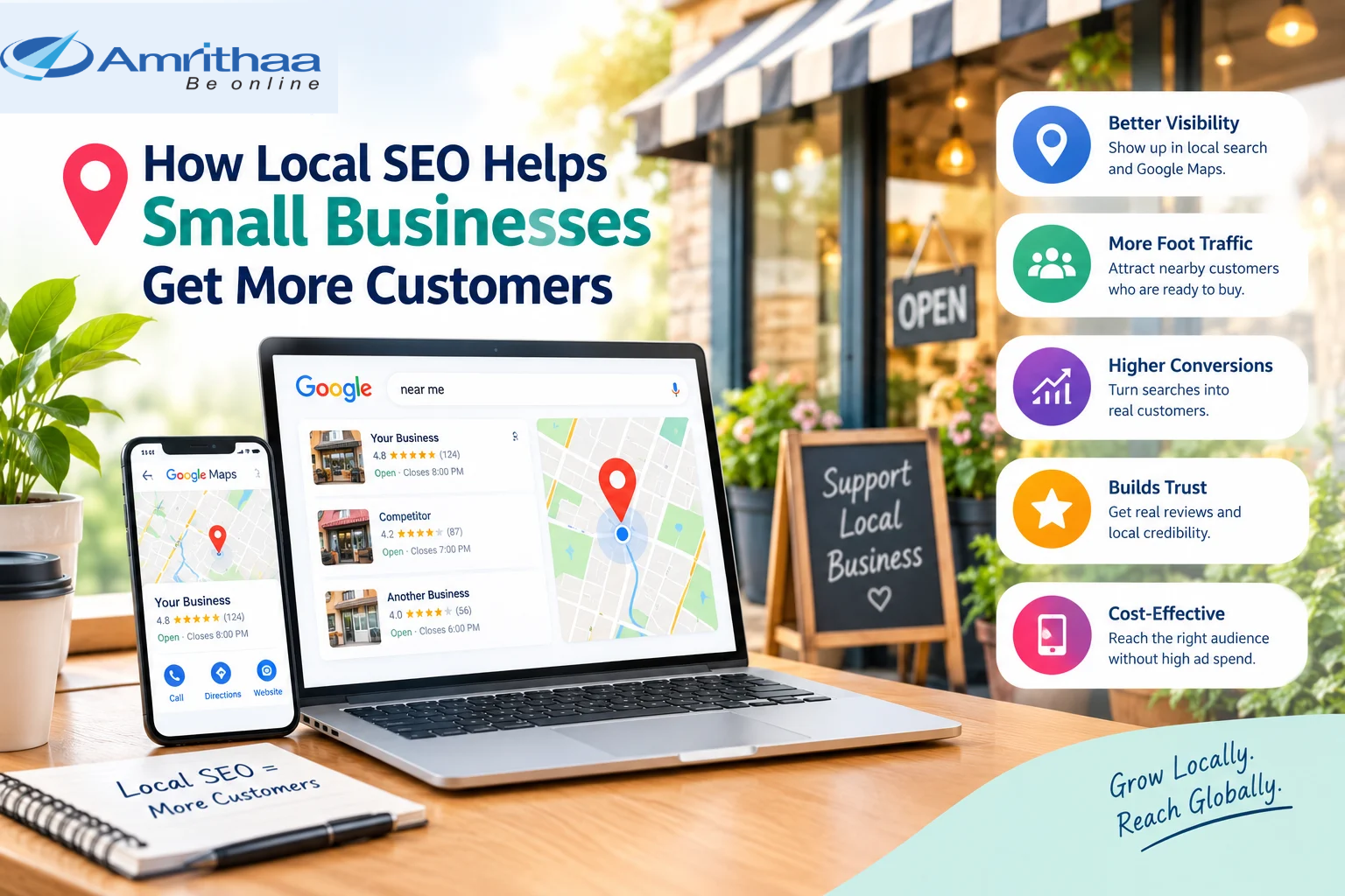 How Local Seo Helps Small Businesses Get More Customers