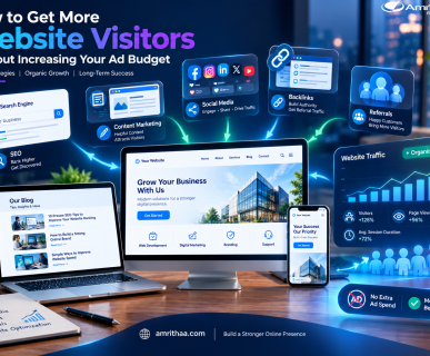 How To Get More Website Visitors Without Increasing Your Ad Budget