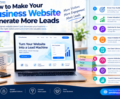 How To Make Your Business Website Generate More Leads