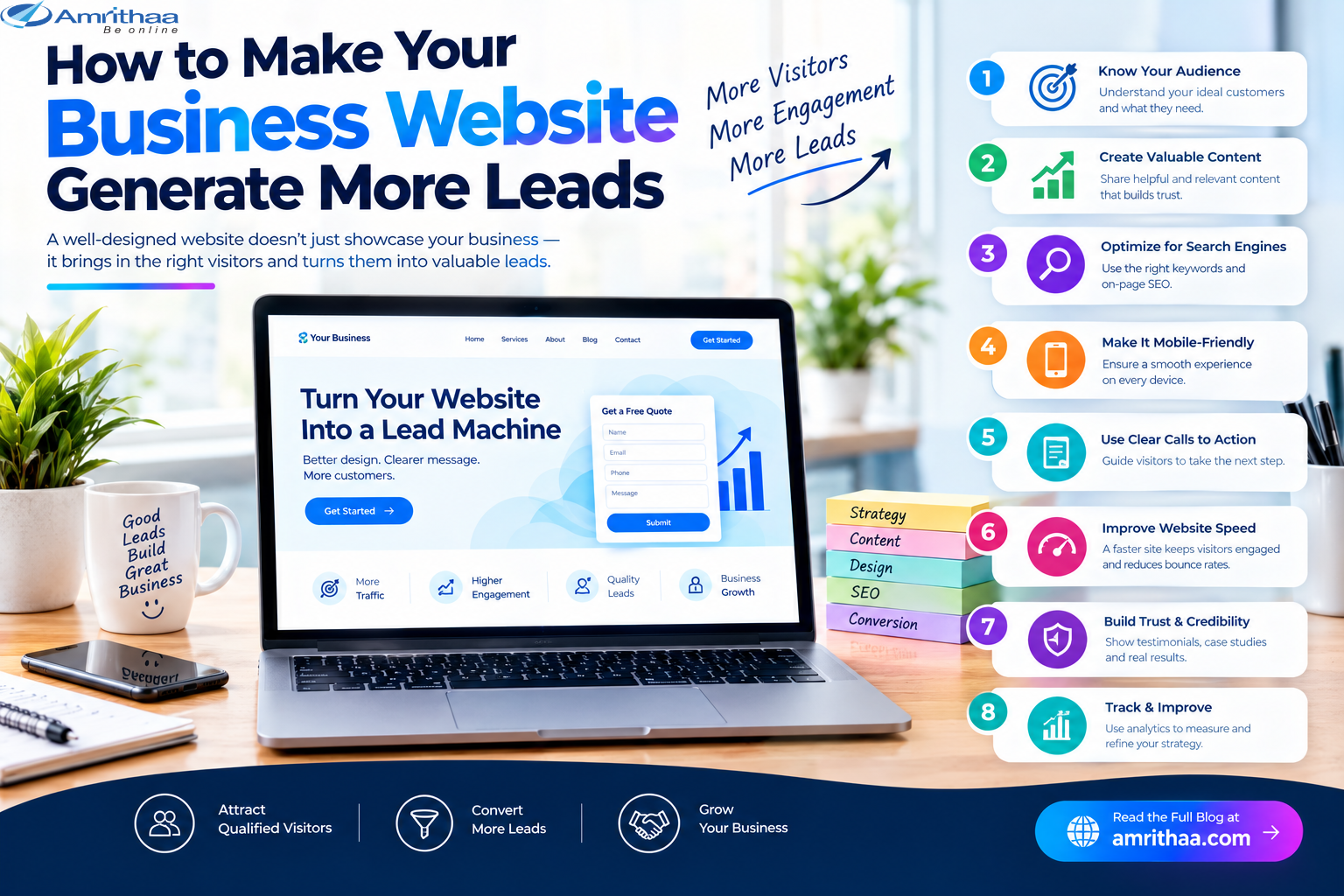 How To Make Your Business Website Generate More Leads