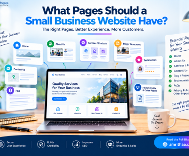 What Pages Should A Small Business Website Have